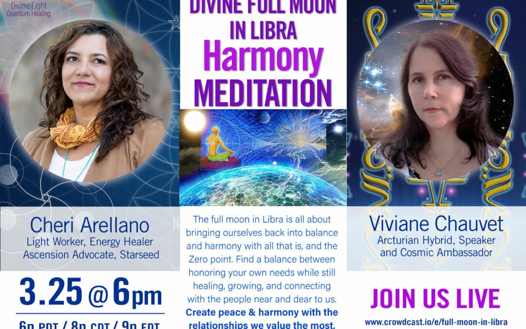 Divine Full Moon in Libra Harmony Meditation